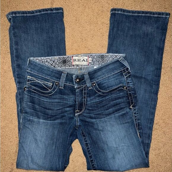 ARIAT western wear bootcut jeans size 27r - Picture 6 of 6